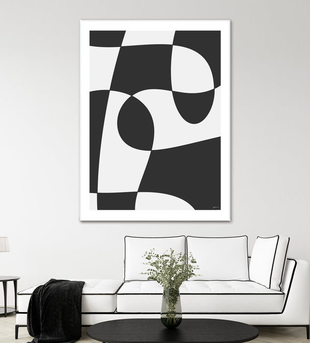 \"Forms Of Art Iv\" Giant Art 72x54 Wall Art