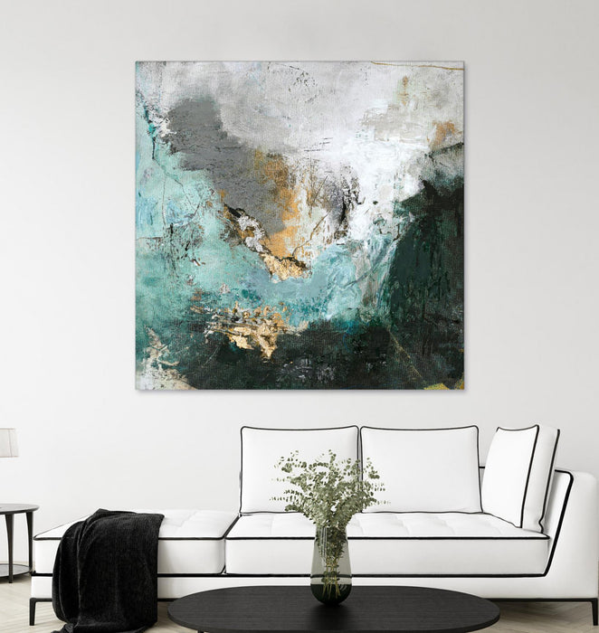 \"Arctic Green\" Giant Art 54x54 Wall Art