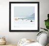 "Troia" Matted and Framed Black 36x36 Wall Art