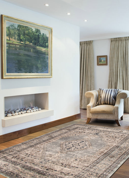 Octavian Bijar Blue Area Rug - 3'11\" x 5'11\"