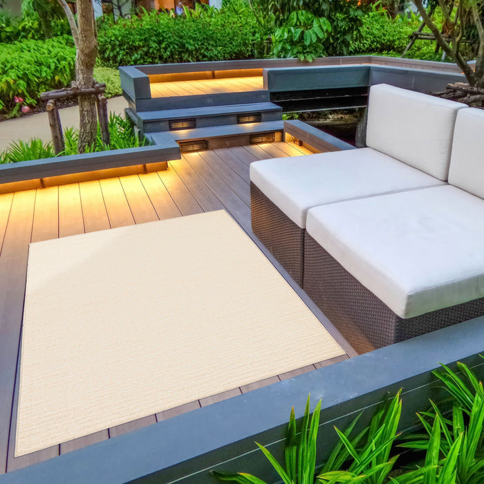 Eadda Ivory 3'11\" x 5'7\" Area Rug