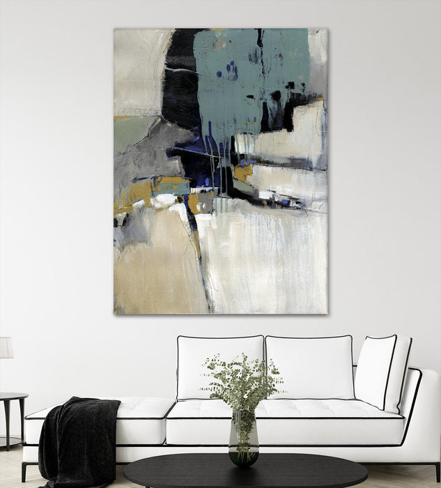 \"Fluidity I\" Giant Art 72x54 Wall Art