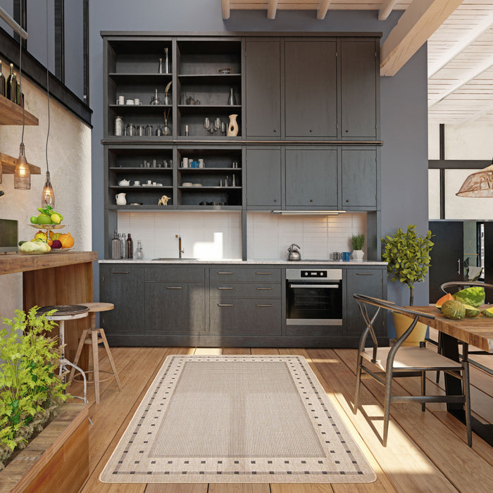 Clementine Cream Area Rug - 3'3\" X 4'7\" 