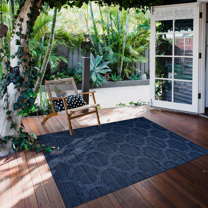 Sophie Navy Area Rug - 5'3\" x 7'7\"