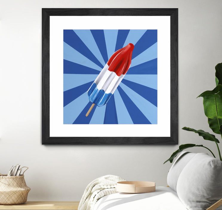 \"Daily Cravings Vi\" Matted and Framed Black 30x30 Wall Art