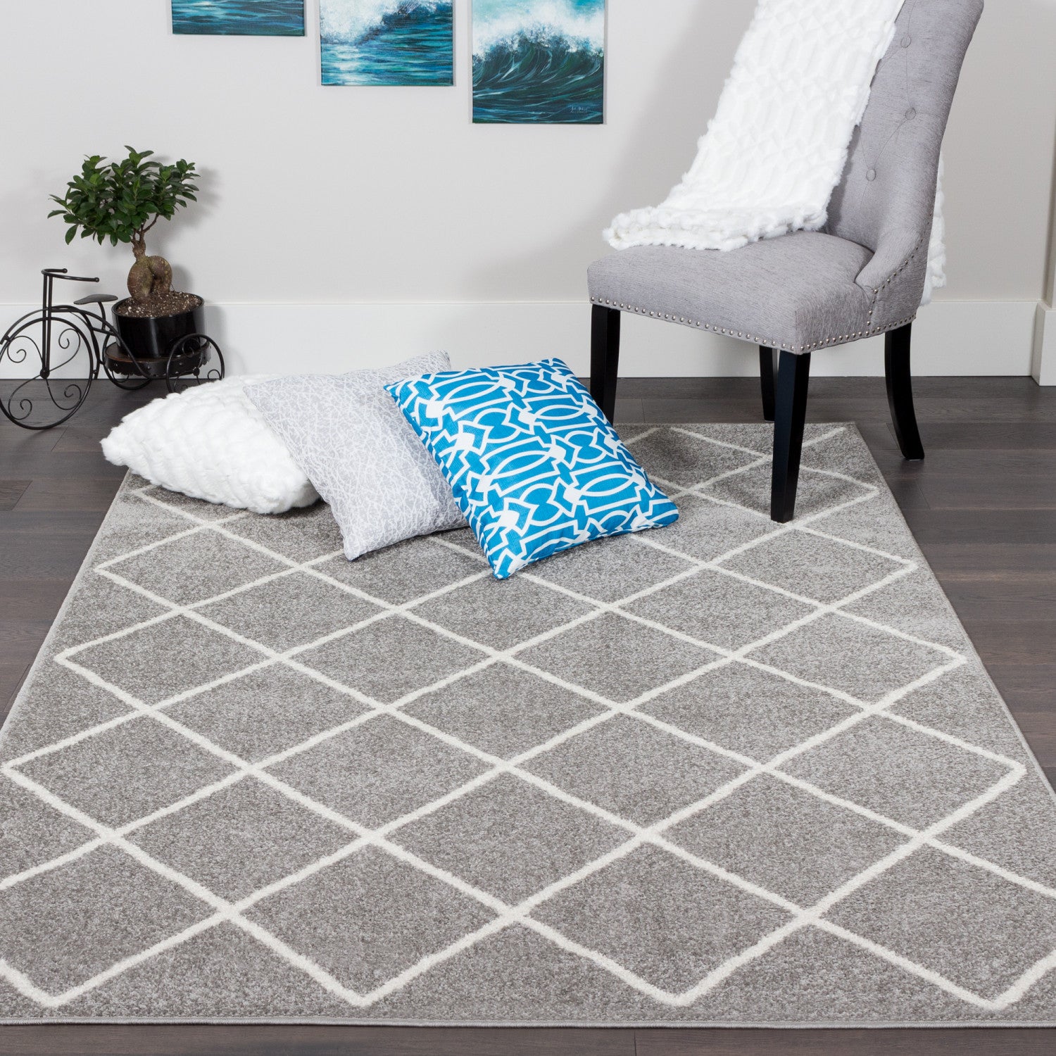 Lav Lat Basics 5x8 Area Rug - The Brick