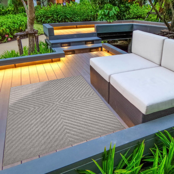 Dodie Grey 3'11\" x 5'7\" Area Rug