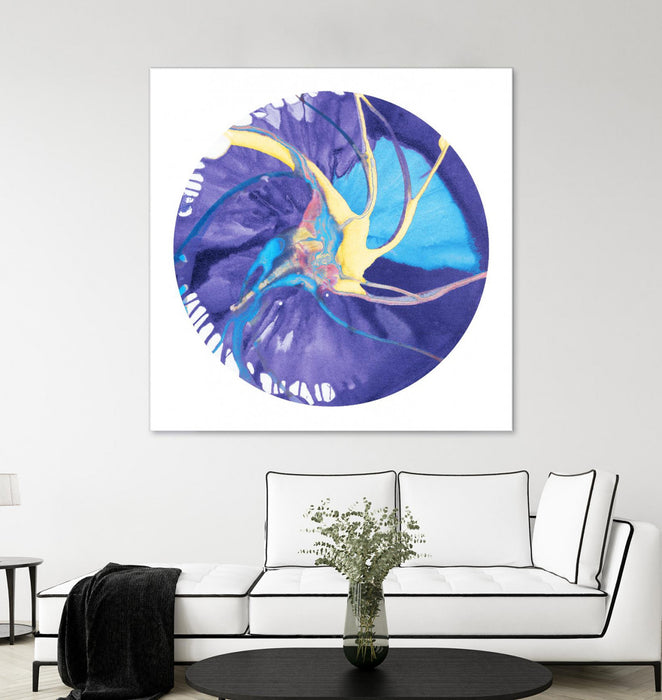 \"Spin Art 26\" Giant Art 54x54 Wall Art
