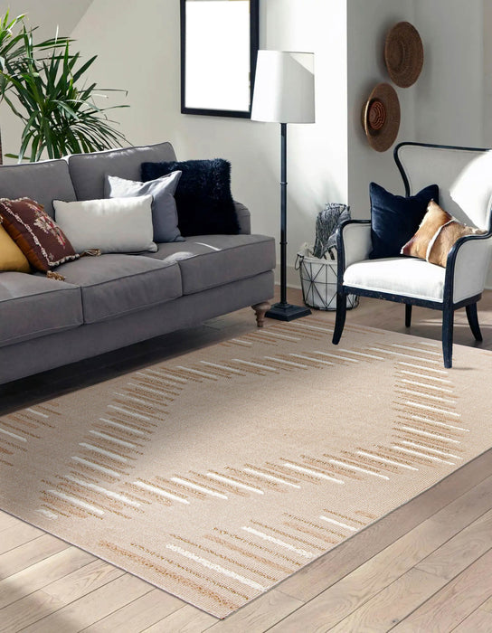 Bree Beige Area Rug - 5'0\" x 7'0\"