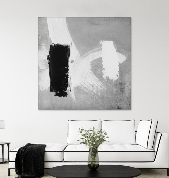 \"City Scene Ii\" Giant Art 72x72 Wall Art