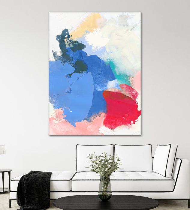 \"Sweet Poetry I\" Giant Art 72x54 Wall Art