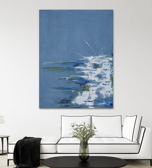 \"Tip Toe Surf\" Giant Art 72x54 Wall Art