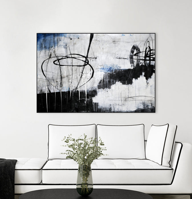 \"About That Twirl\" Canvas Framed Black 36x24 Wall Art