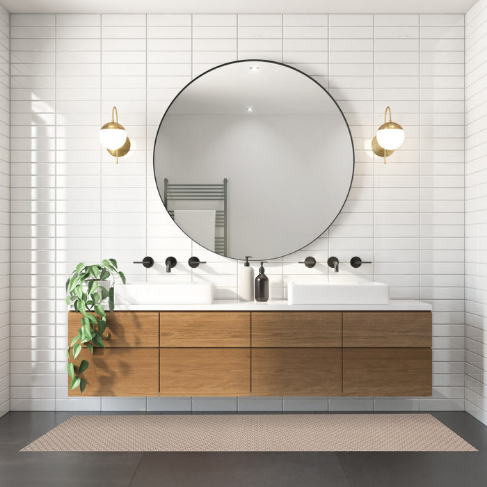 Bellezza Taupe Area Rug - 2'2\" x 12'0\"