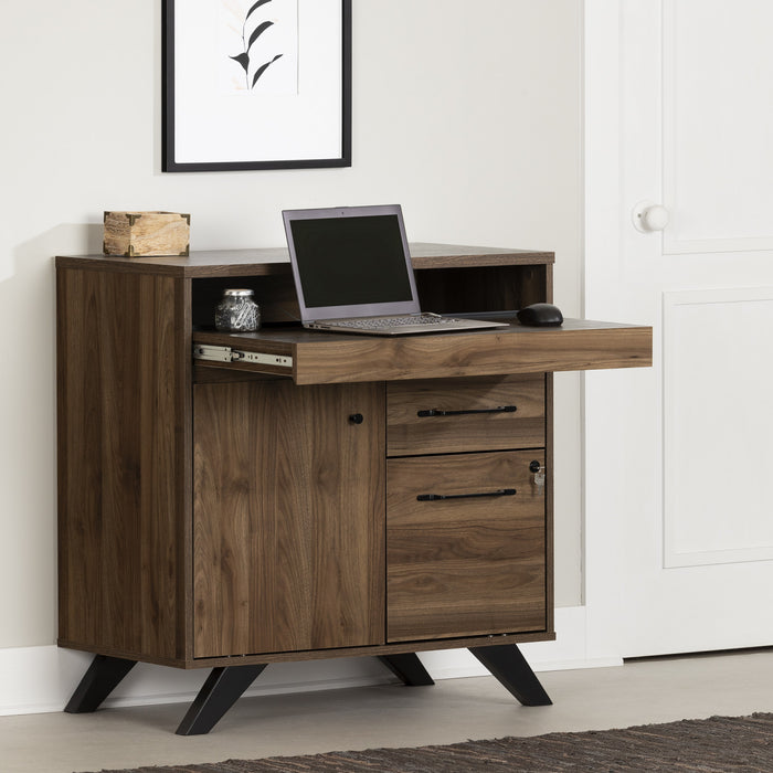 Flam Multi-Function Desk - Natural Walnut 