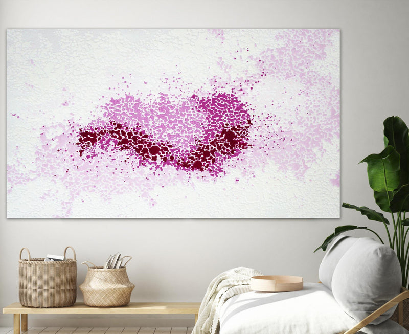 \"Hues Of Quinacridone Violet\" Giant Art 84x48 Wall Art