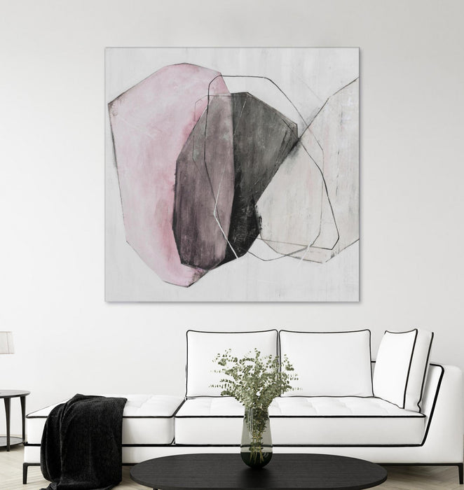 \"Tickled With Pink\" Giant Art 72x72 Wall Art
