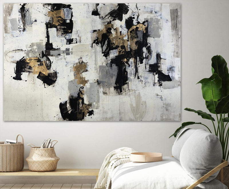 \"Gold Gloved Boxer\" Giant Art 84x54 Wall Art