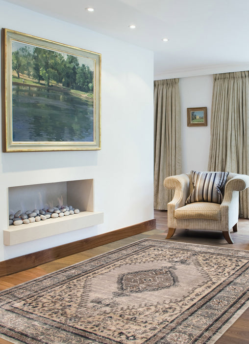 Octavian Bijar Ivory Area Rug - 5'3\" x 7'3\"