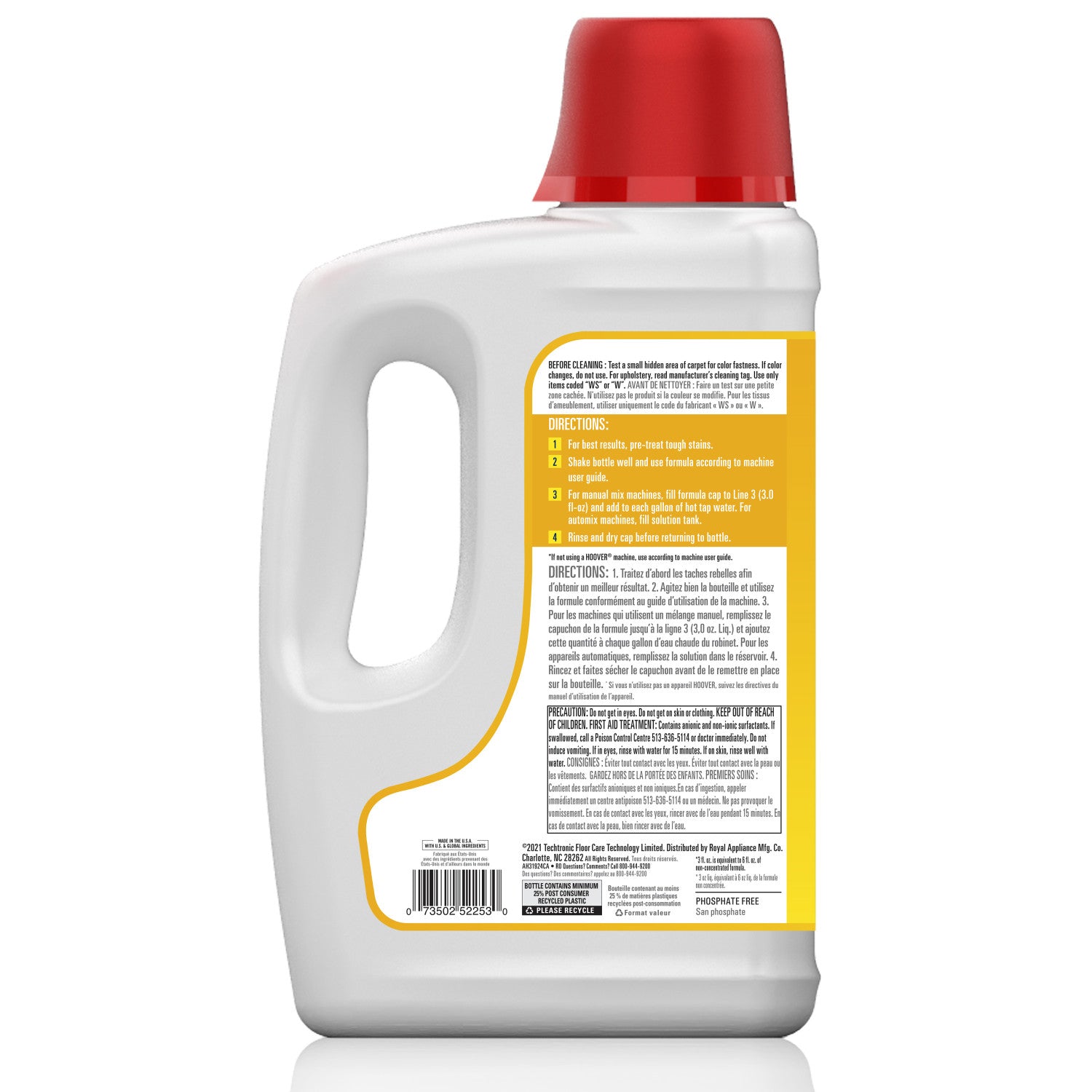 Hoover Renewal Carpet Cleaning Formula 128Oz (2 Pack) The Brick