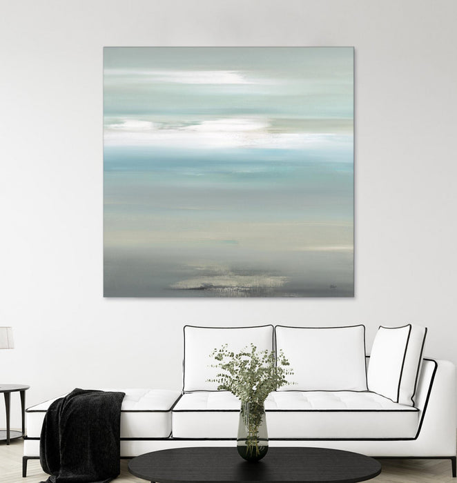 \"A Day By The Water\" Giant Art 54x54 Wall Art