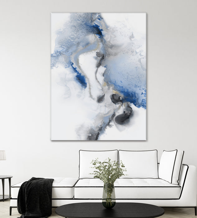 \"Watercolour Blue Ii\" Giant Art 72x54 Wall Art
