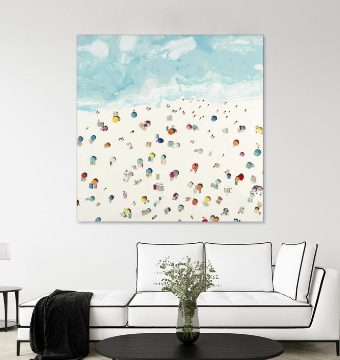 \"Beach Days\" Giant Art 72x72 Wall Art