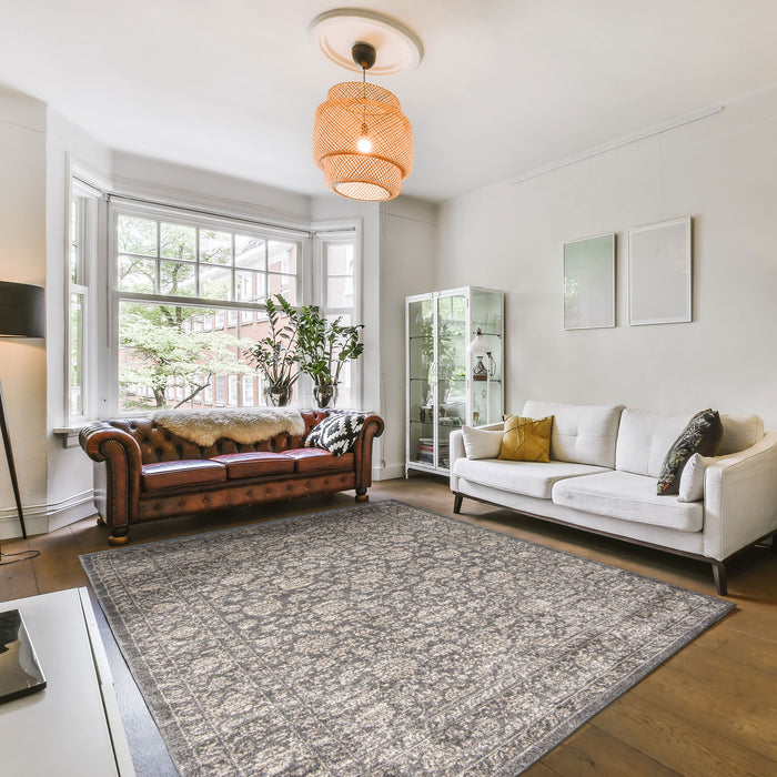 Ochoa Grey Area Rug - 5'3\" x 7'3\"