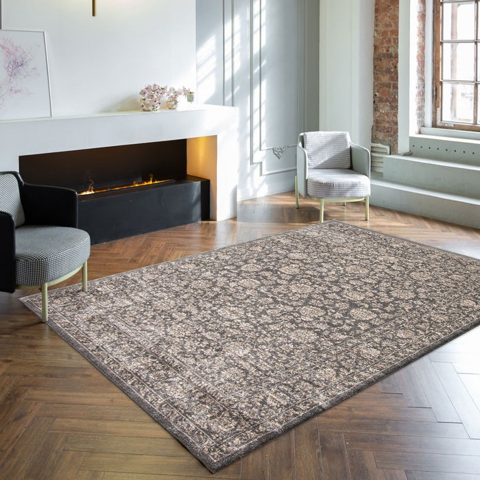 Ochoa Grey Area Rug - 5'3\" x 7'3\"