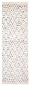 Jacey Ivory Shag - 2'7\" x 8'0\"