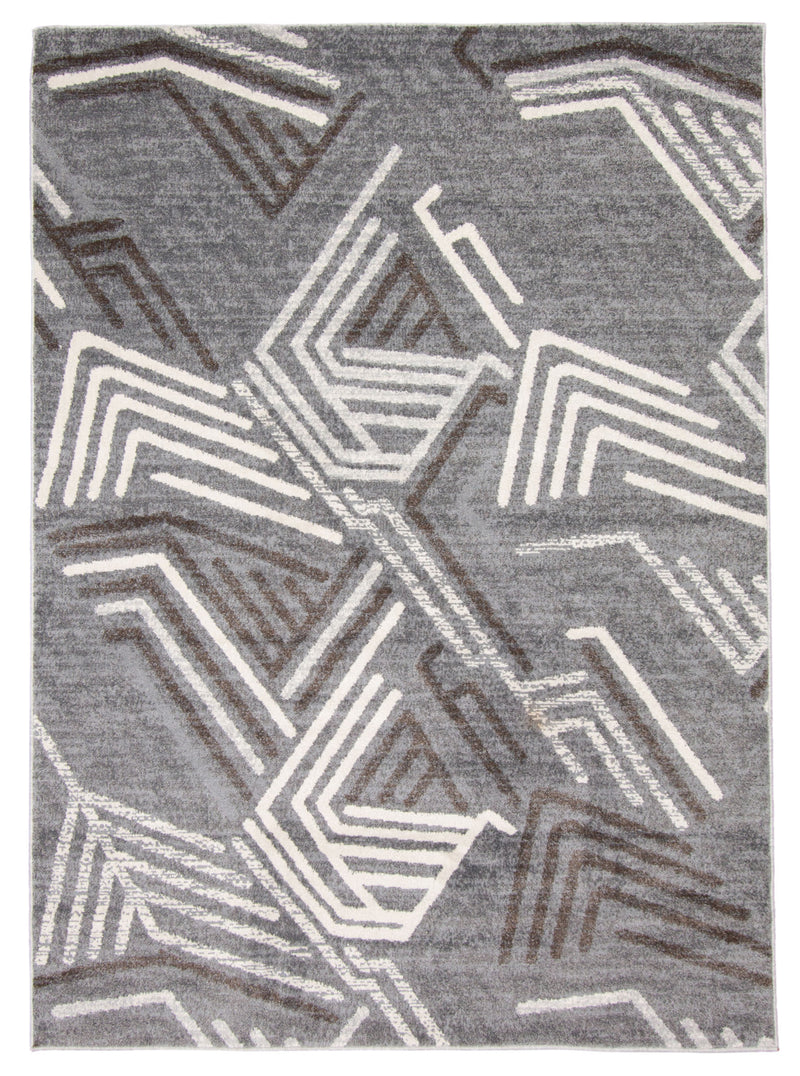 Seema Grey Area Rug - 7'10" x 10'2"