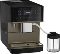 Miele CM 6360 Milk Perfection Obsidian Black With Bronze Pearl Finish Espresso Machine 