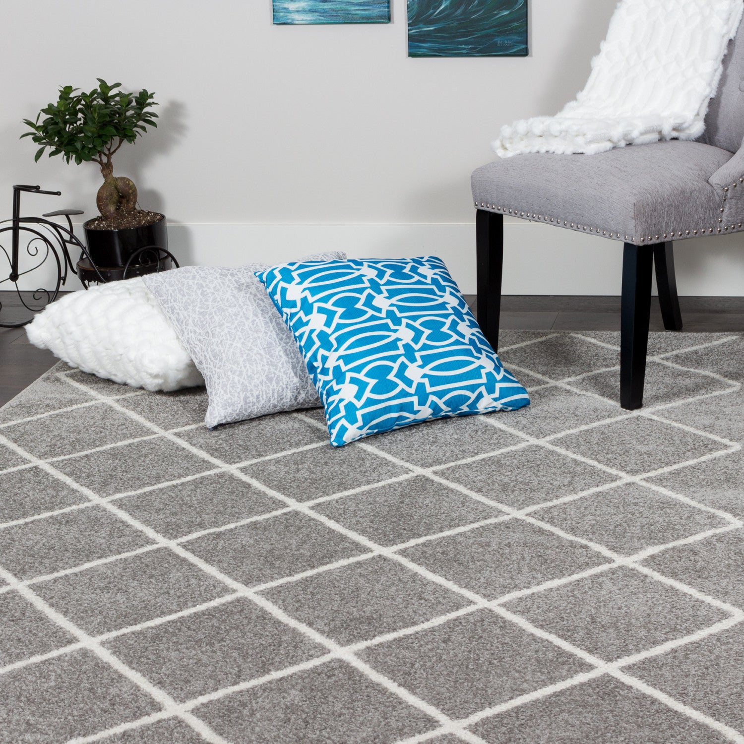 Lav Lat Basics 5x8 Area Rug - The Brick