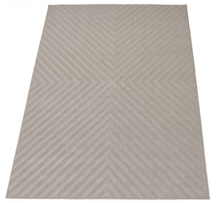 Dodie Grey 6'7\" x 9'6\" Area Rug