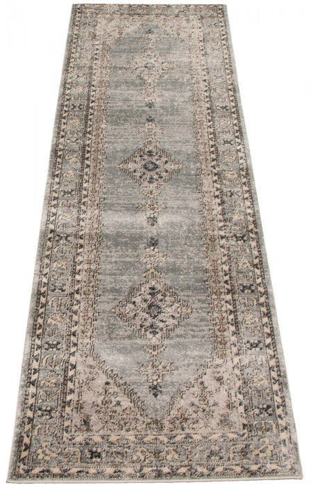 Octavian Bijar Blue Area Rug - 2'7\" x 8'2\"