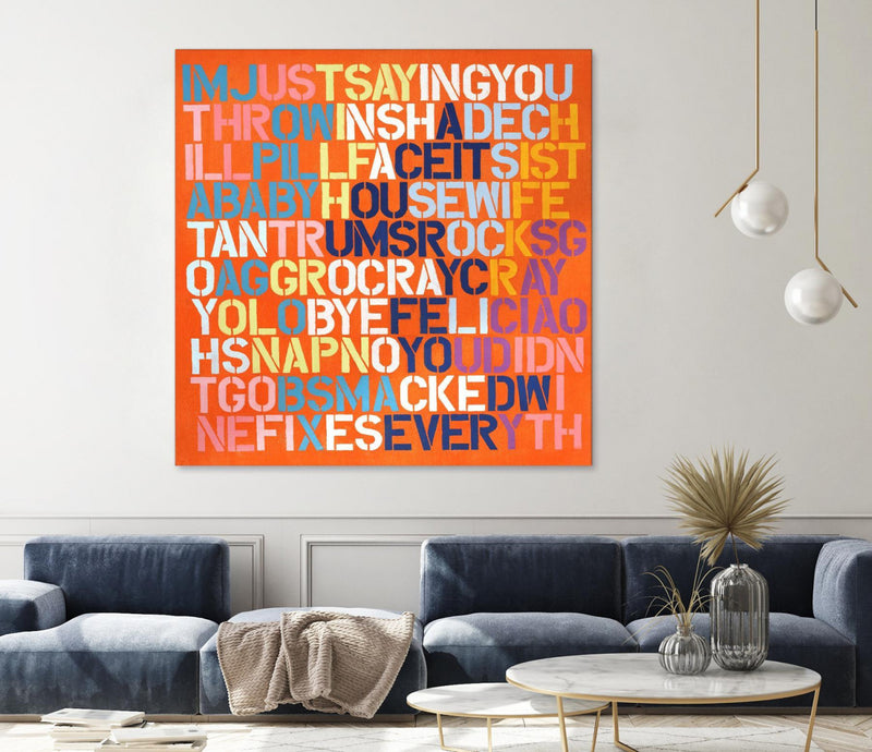 \"Cray Cray\" Giant Art 54x54 Wall Art