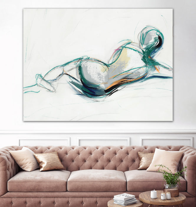 \"Lets Have A Talk Iv\" Giant Art 72x54 Wall Art