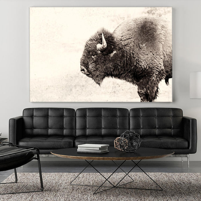 \"Buffalo\" Giant Art 72x48 Wall Art