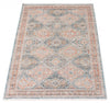 Leandra Copper/bluer Rug 5'3" X 7'3" Area Rug