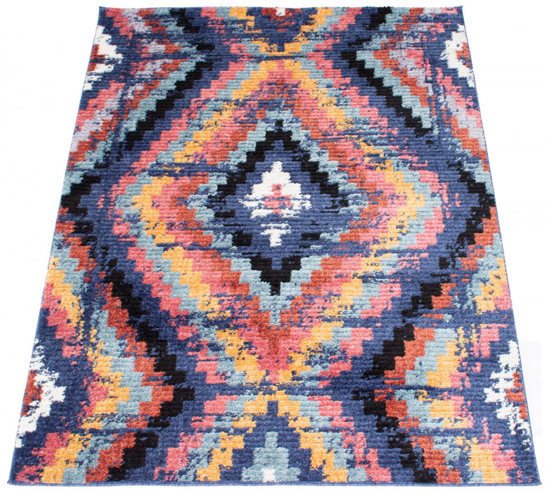 Paloma Casa Navy Area Rug - 5'3\" x 7'3\"