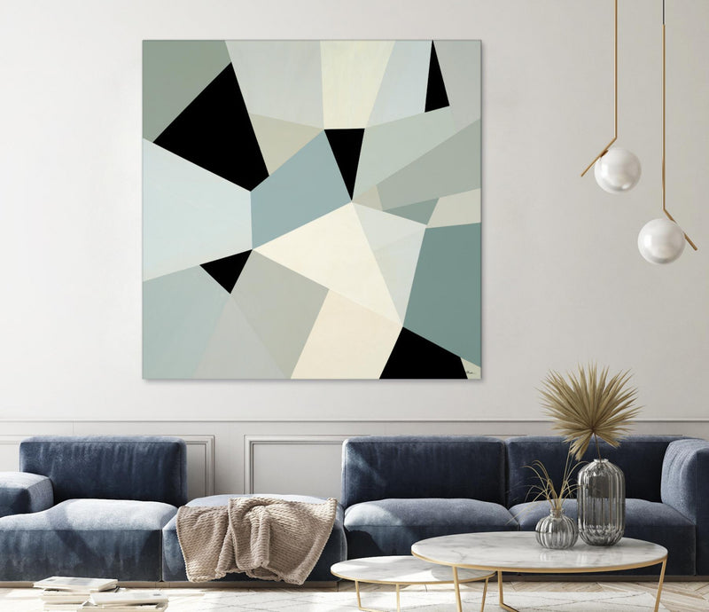 \"Adapt Ii\" Giant Art 54x54 Wall Art