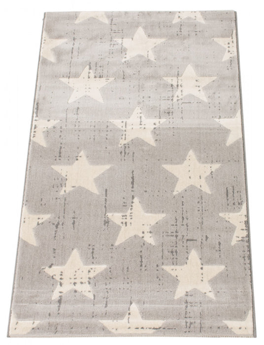 Ira Light Grey 2'8\" x 4'11\" Area Rug