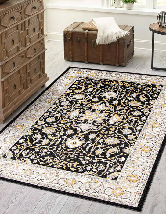 Legacy Black Machine Washable Area Rug - 5'0\" x 7'0\"