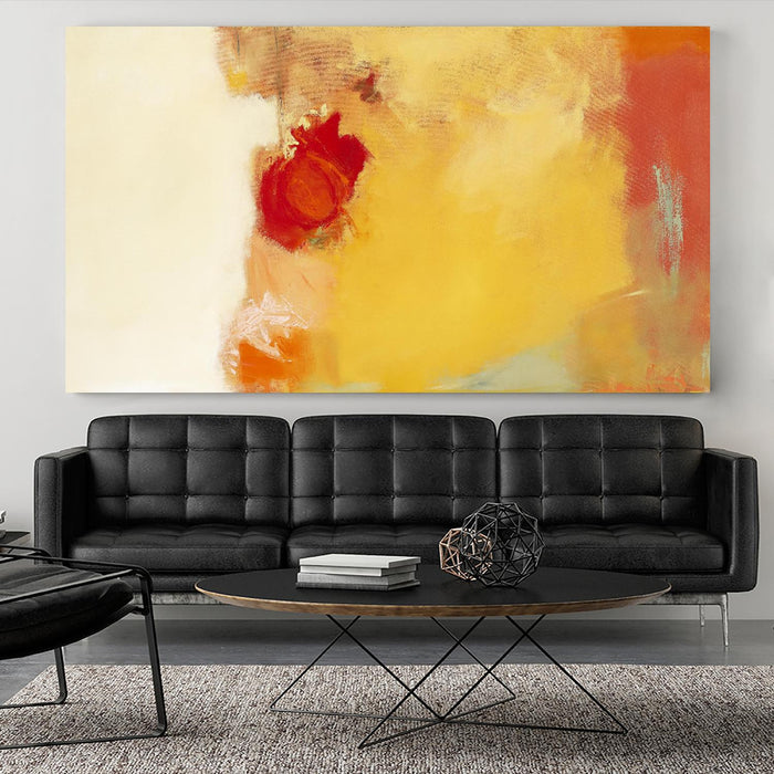 \" Red Note\" Giant Art 84x48 Wall Art