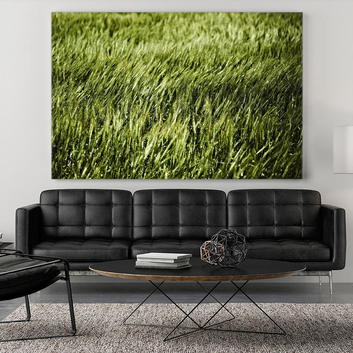 \"Grass Ii\" Giant Art 84x54 Wall Art