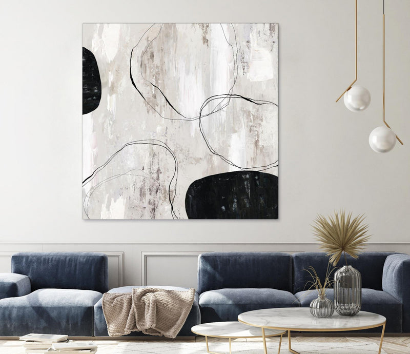 \"Falling Stones\" Giant Art 54x54 Wall Art