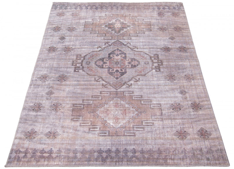 Kashkuli Grey Rug 5'3\" X 8'0\" Area Rug
