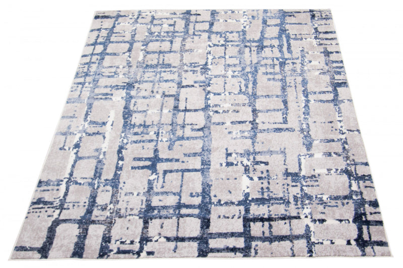 Jewel Navy Area Rug - 3'11\" X 5'7\" 
