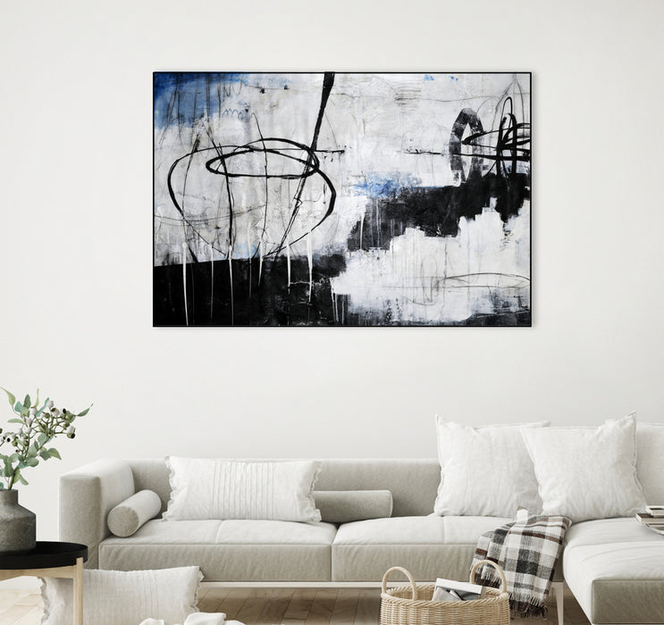 \"About That Twirl\" Canvas Framed Black 36x24 Wall Art