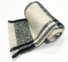 Stuhleck Cream and Black Throw Blanket - 50x60